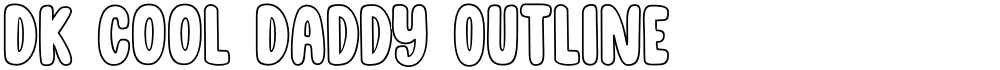 DK Cool Daddy Outline