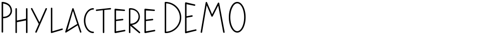 Phylactere DEMO