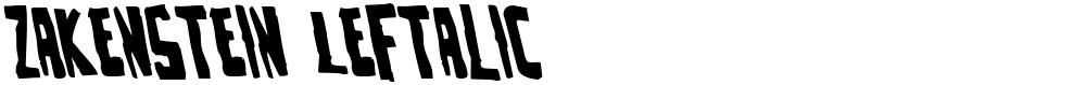 Zakenstein Leftalic