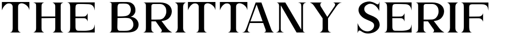 The Brittany Serif 2