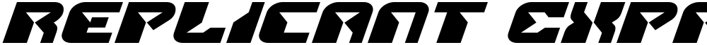 Replicant Expanded Italic