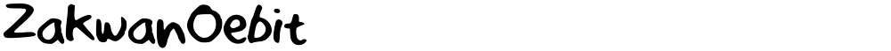 ZakwanOebit