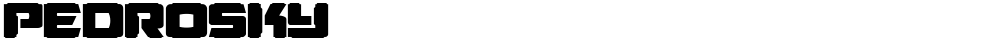 pedrosky