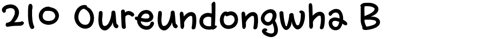 210 Oureundongwha B