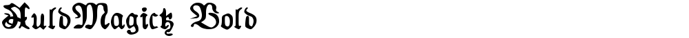 AuldMagick Bold