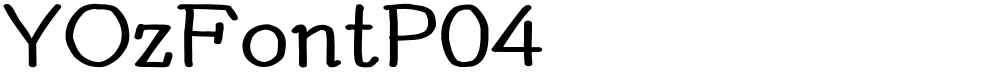 YOzFontP04