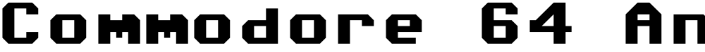 Commodore 64 Angled