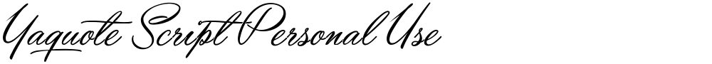 Yaquote Script Personal Use