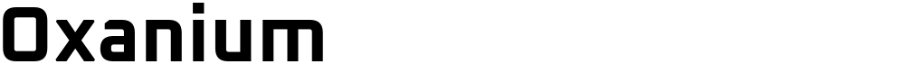 Oxanium