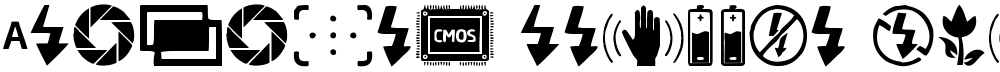 Digital Camera Symbols