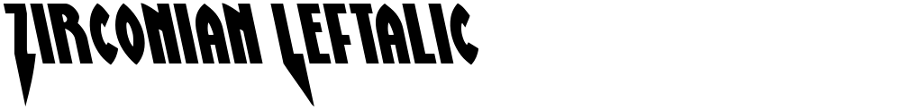 Zirconian Leftalic