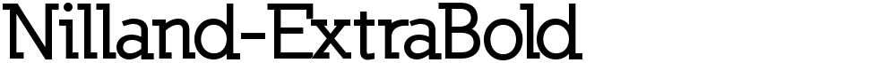 Nilland-ExtraBold