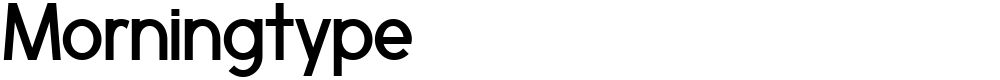 Morningtype