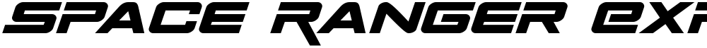Space Ranger Expanded Italic