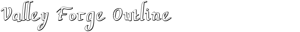 Valley Forge Outline