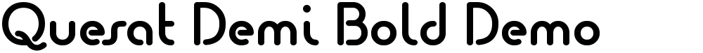 Quesat Demi Bold Demo