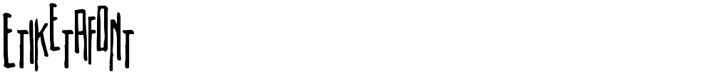 Etiketafont
