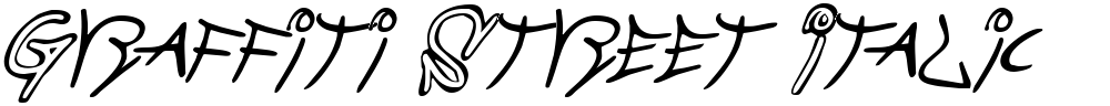Graffiti Street Italic