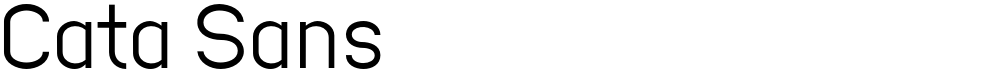 Cata Sans