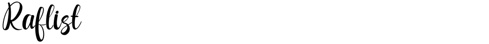 Raflist