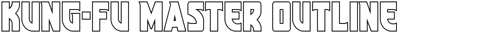 Kung-Fu Master Outline