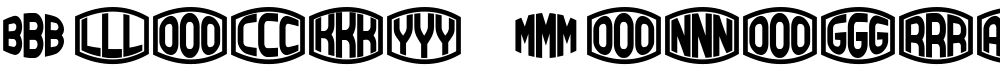 Blocky Monogram