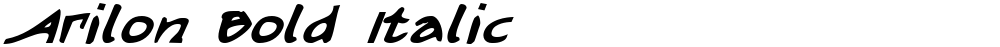 Arilon Bold Italic