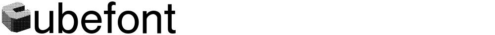 Cubefont