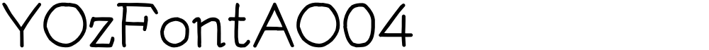 YOzFontAO04