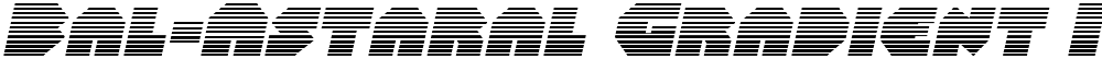 Bal-Astaral Gradient Italic