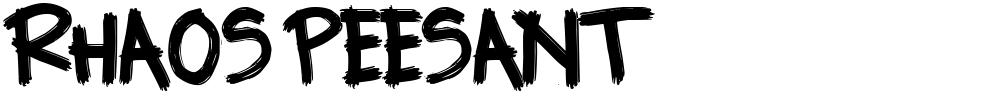 RHAOS PEESANT