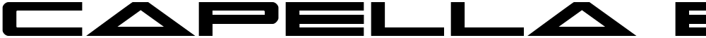 Capella Bold Expanded