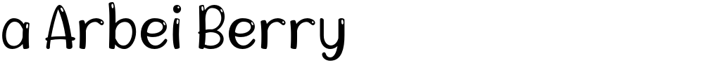a Arbei Berry