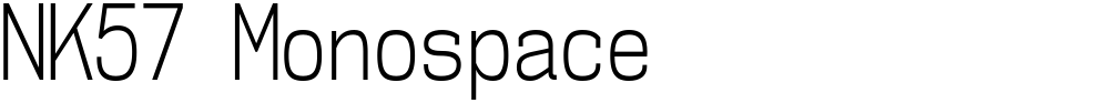 NK57 Monospace