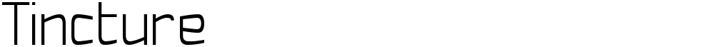 Tincture