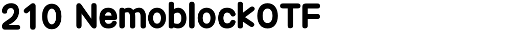 210 NemoblockOTF