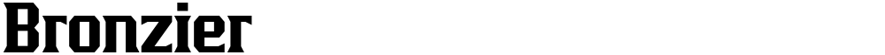 Bronzier