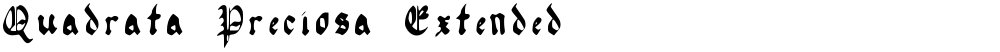 Quadrata Preciosa Extended