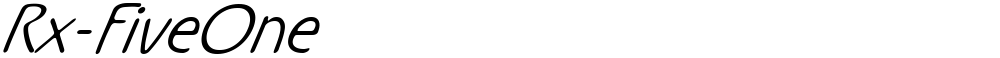 Rx-FiveOne