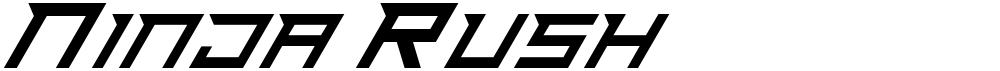 Ninja Rush