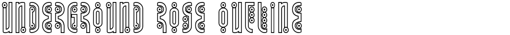 Underground Rose Outline