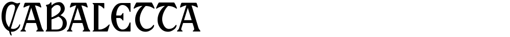Cabaletta