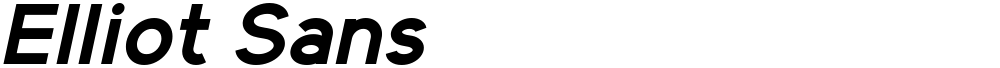 Elliot Sans