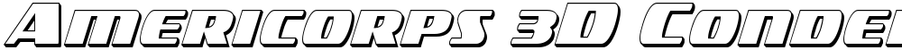 Americorps 3D Condensed