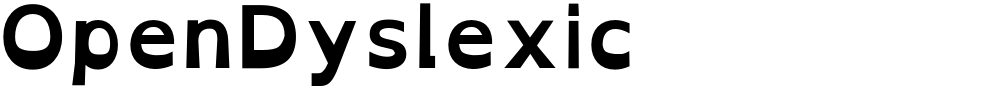OpenDyslexic