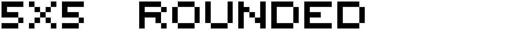 5x5 rounded