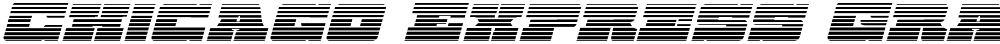Chicago Express Gradient Italic