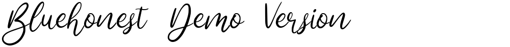 Bluehonest Demo Version