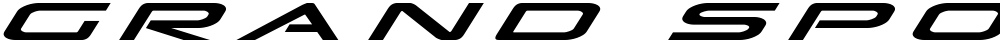 Grand Sport Title Italic