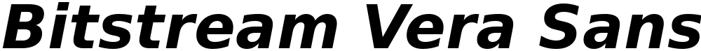 Bitstream Vera Sans